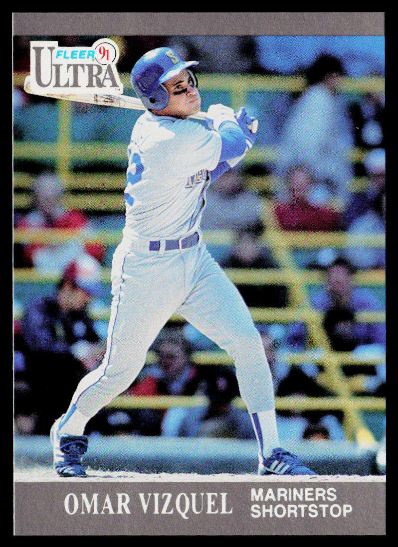 Omar Vizquel 1991 Ultra #345 Seattle Mariners