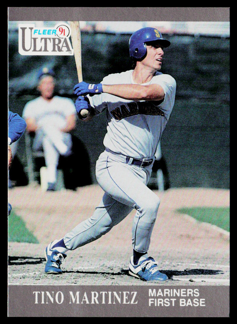 Tino Martinez 1991 Ultra #341 Seattle Mariners