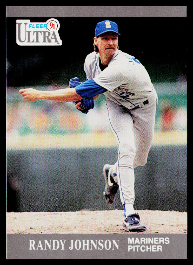 Randy Johnson 1991 Ultra #339 Seattle Mariners