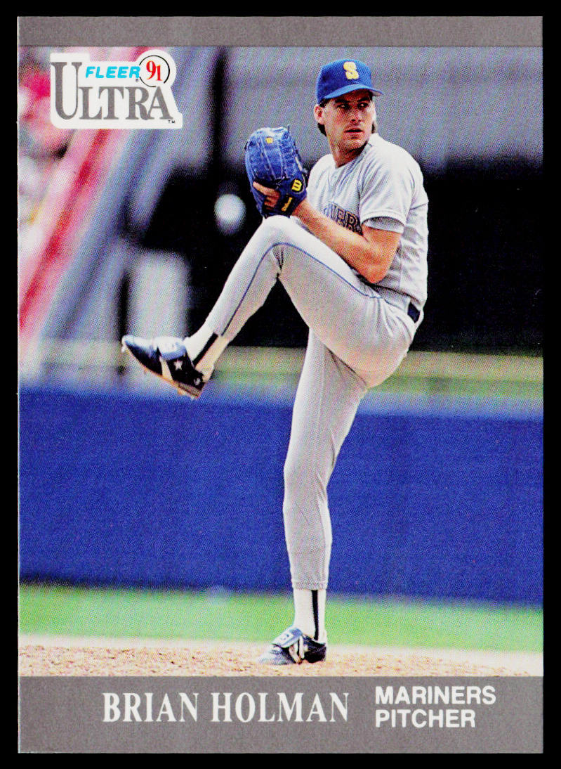 Brian Holman 1991 Ultra #338 Seattle Mariners