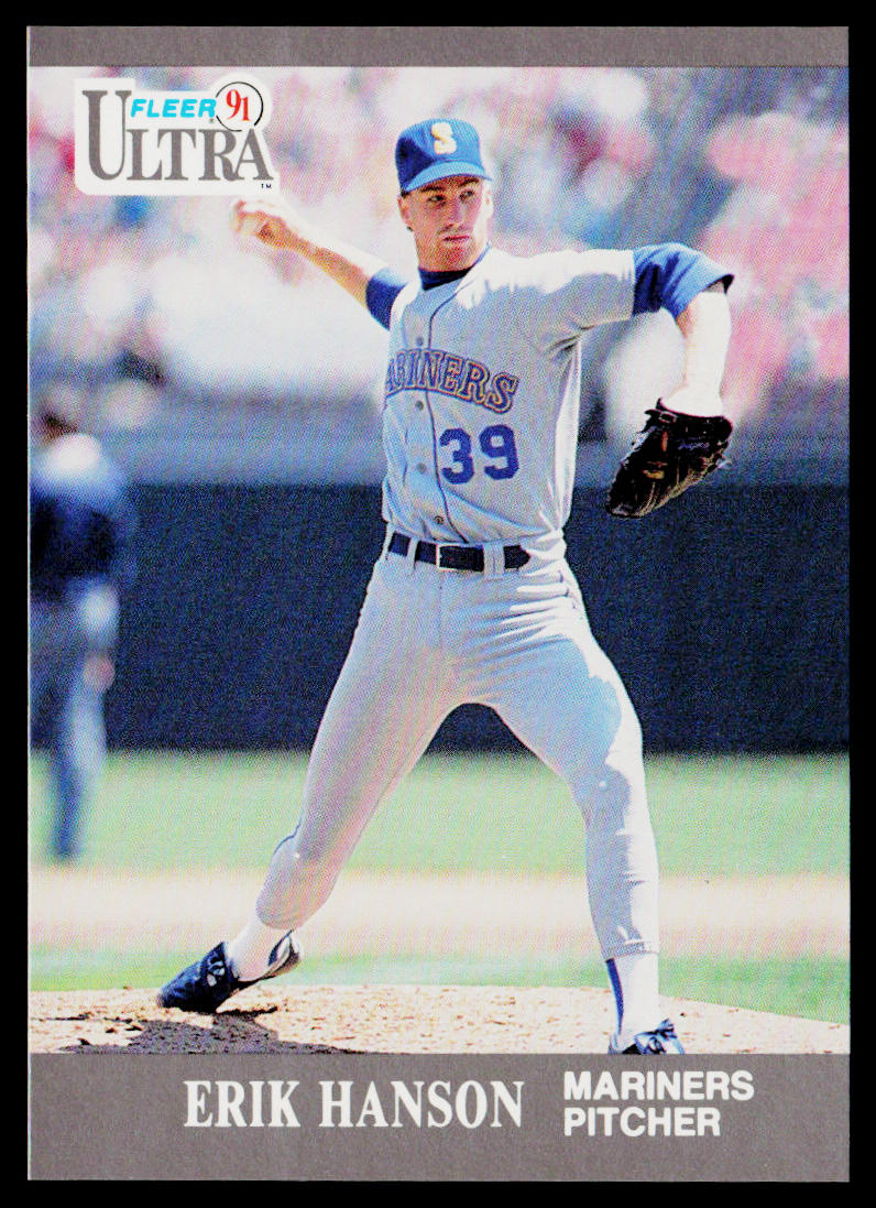 Erik Hanson 1991 Ultra #337 Seattle Mariners