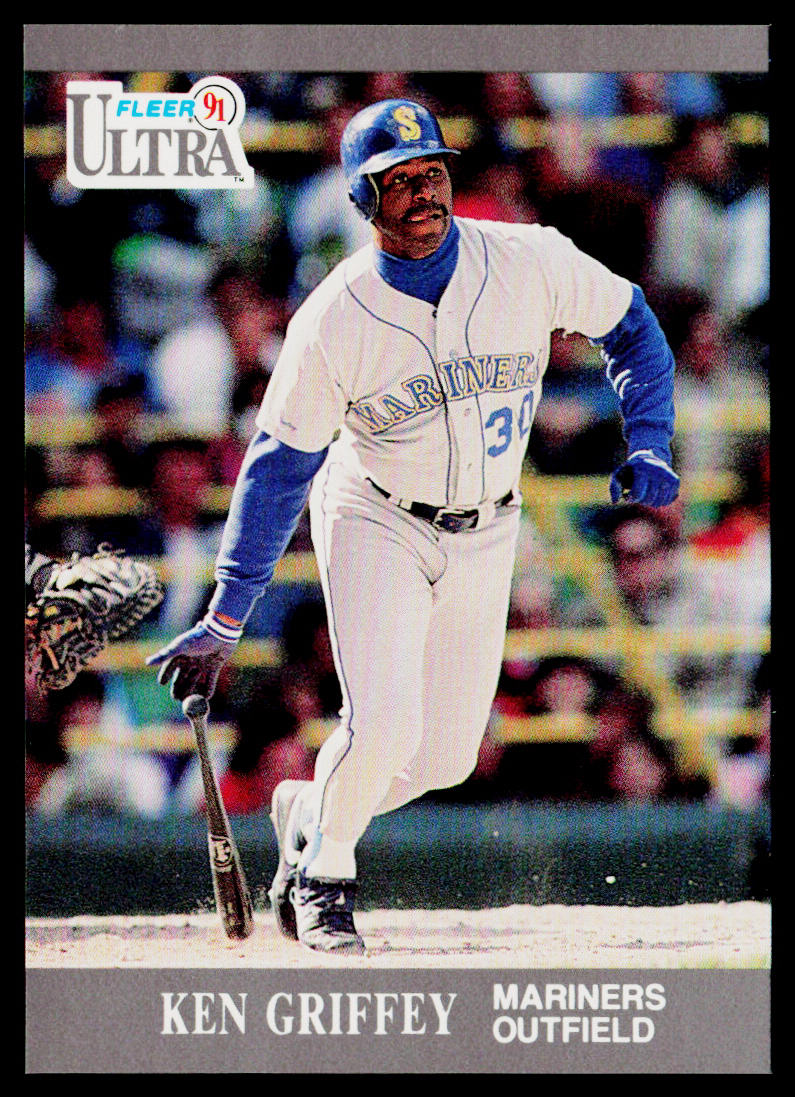 Ken Griffey 1991 Ultra #335 Seattle Mariners
