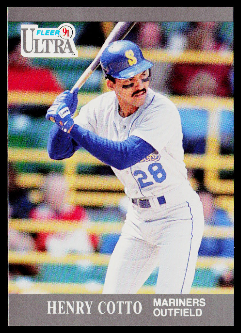 Henry Cotto 1991 Ultra #333 Seattle Mariners