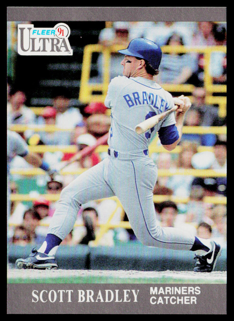 Scott Bradley 1991 Ultra #332 Seattle Mariners