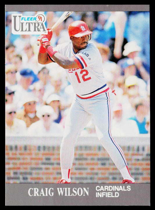 Craig Wilson 1991 Ultra #298 RC St. Louis Cardinals