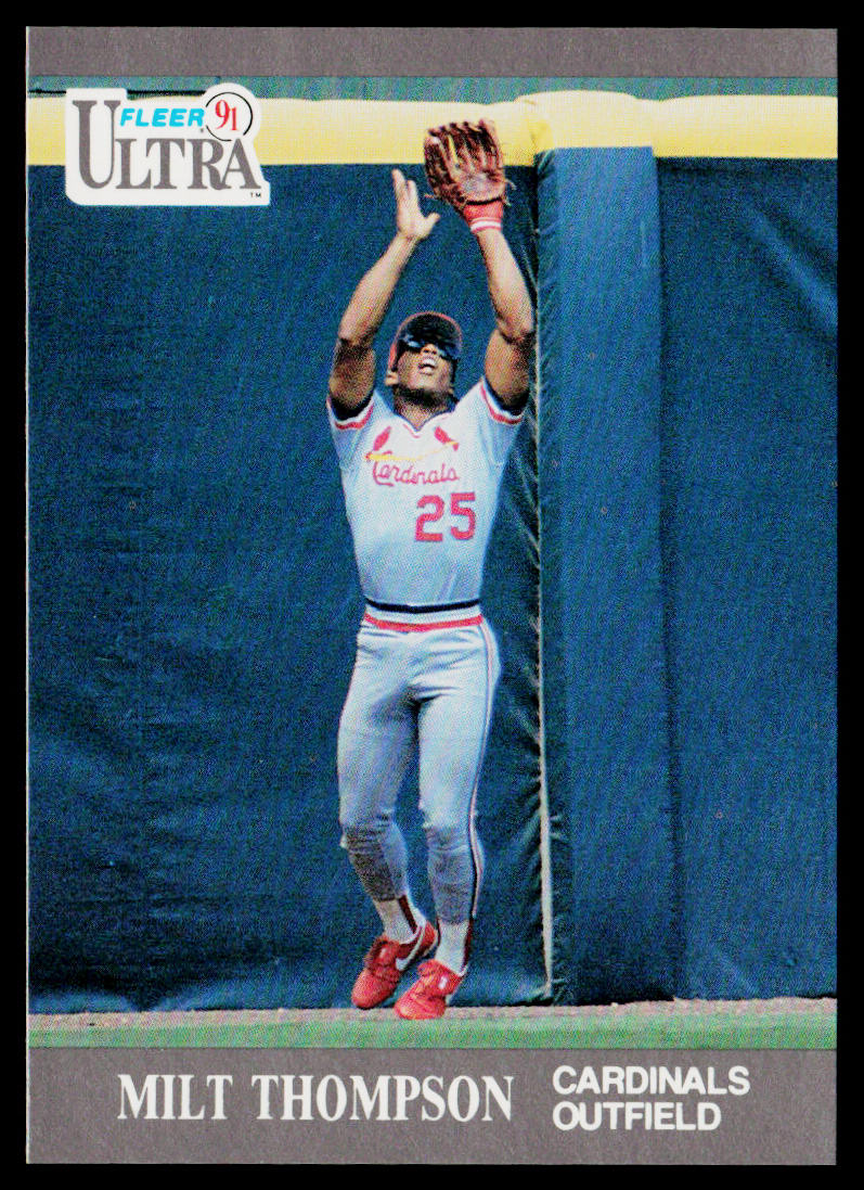 Milt Thompson 1991 Ultra #297 St. Louis Cardinals
