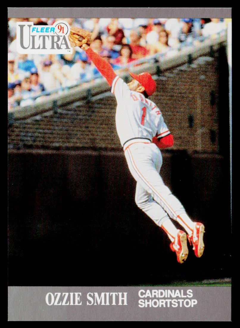Ozzie Smith 1991 Ultra #296 St. Louis Cardinals
