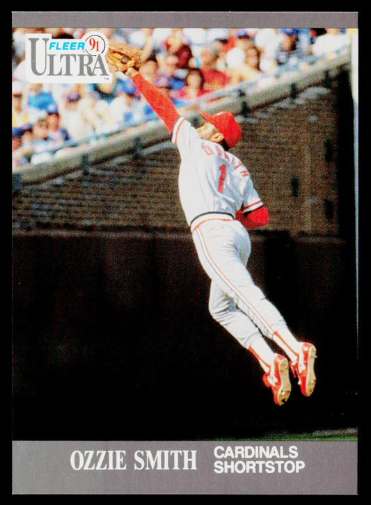 Ozzie Smith 1991 Ultra #296 St. Louis Cardinals