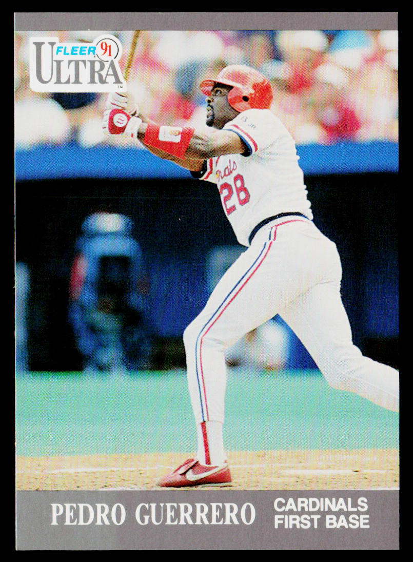 Pedro Guerrero 1991 Ultra #289 St. Louis Cardinals