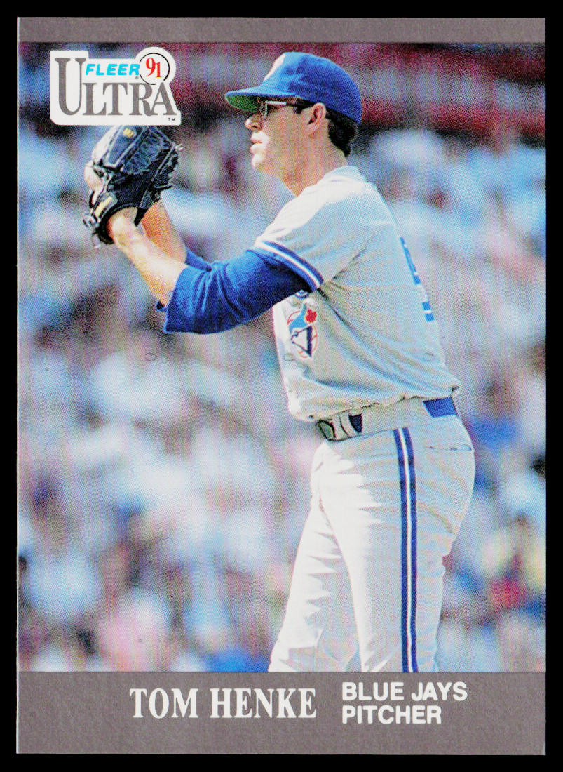 Tom Henke 1991 Ultra #362 Toronto Blue Jays