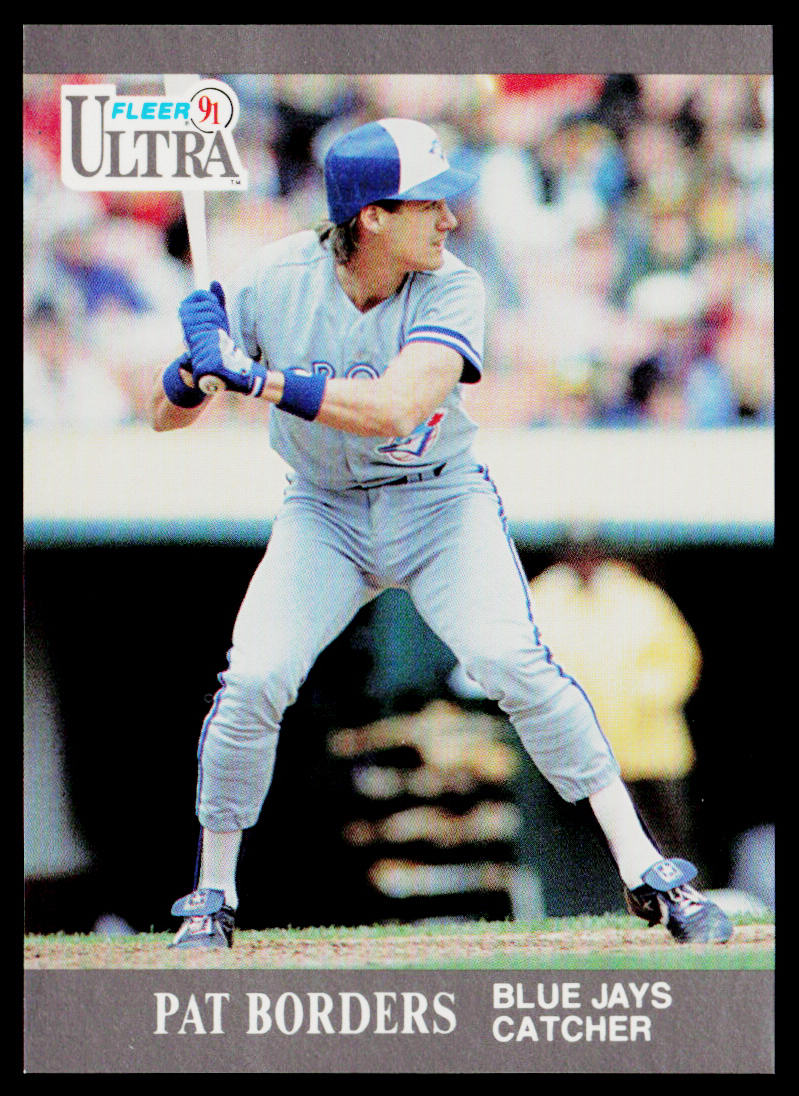 Pat Borders 1991 Ultra #359 Toronto Blue Jays