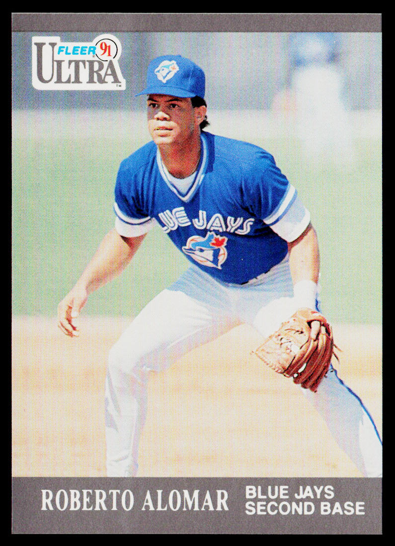 Roberto Alomar 1991 Ultra #358 Toronto Blue Jays