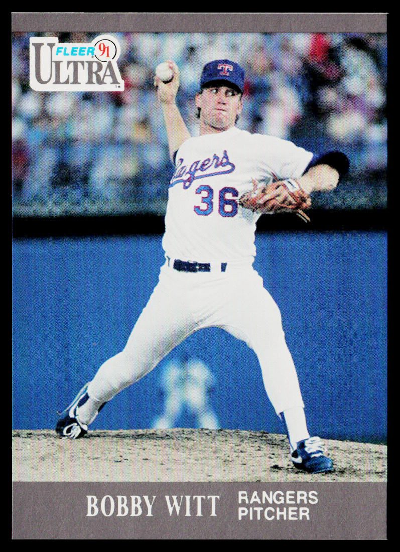 Bobby Witt 1991 Ultra #357 Texas Rangers