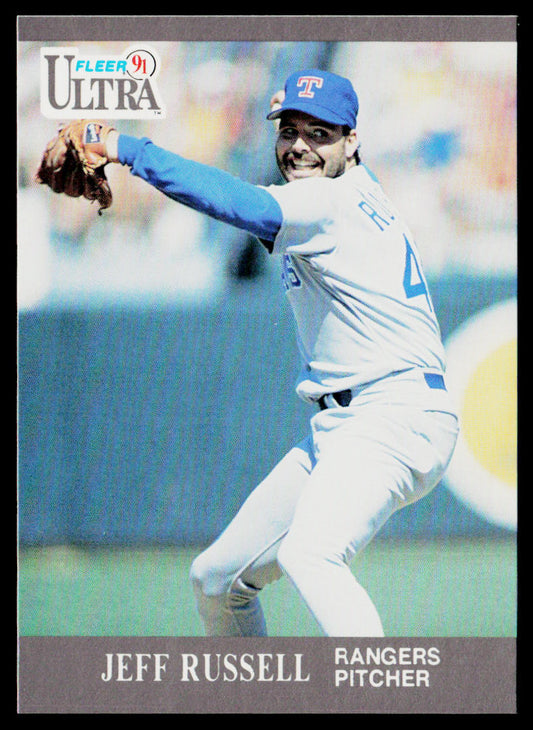 Jeff Russell 1991 Ultra #354 Texas Rangers