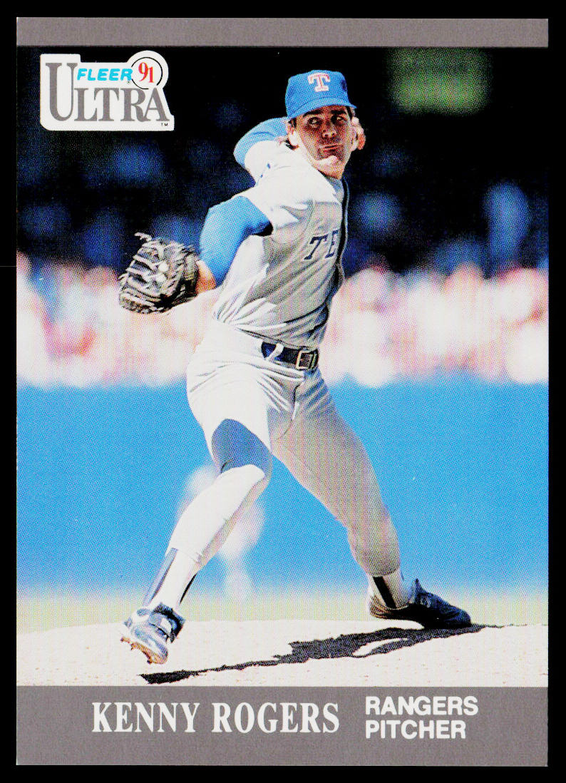 Kenny Rogers 1991 Ultra #353 Texas Rangers