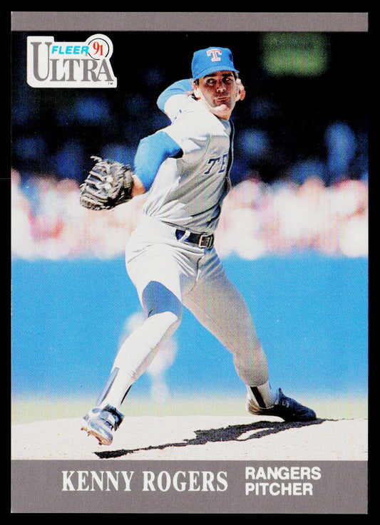 Kenny Rogers 1991 Ultra #353 Texas Rangers