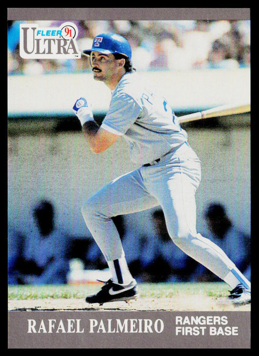 Rafael Palmeiro 1991 Ultra #350 Texas Rangers