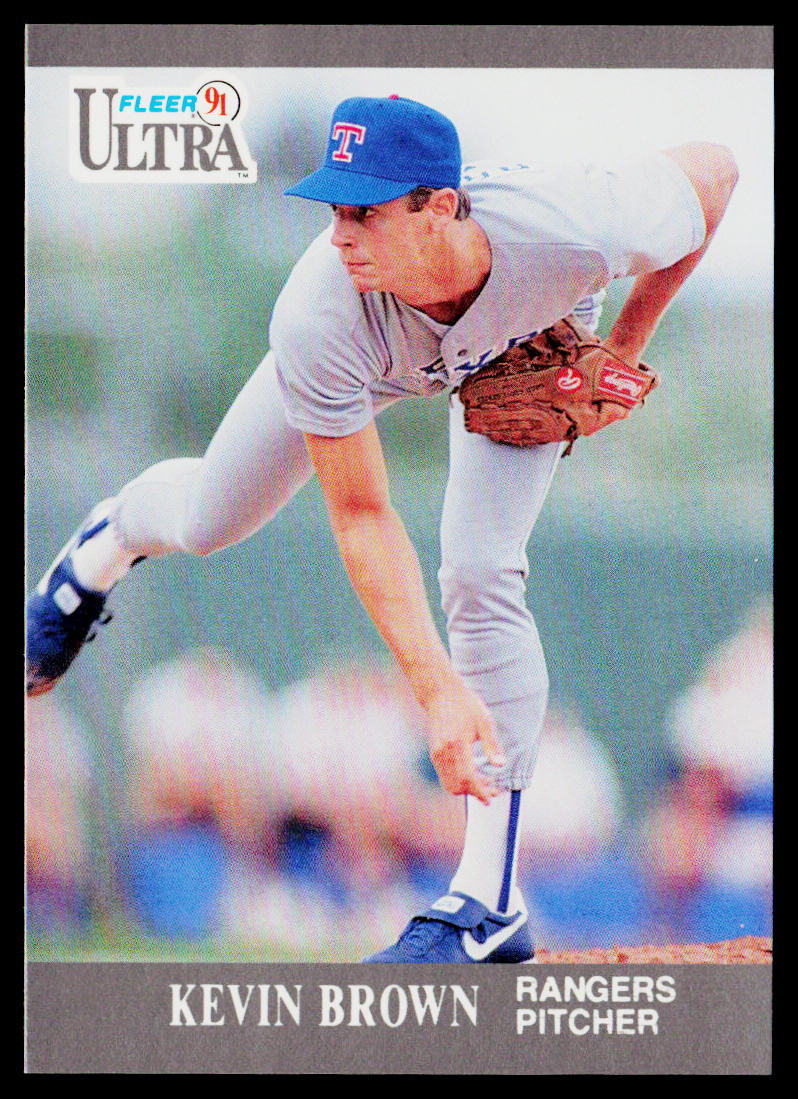 Kevin Brown 1991 Ultra #347 Texas Rangers