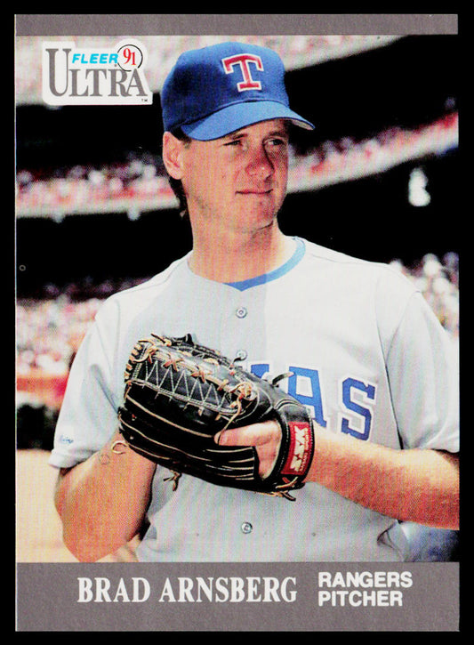 Brad Arnsberg 1991 Ultra #346 Texas Rangers