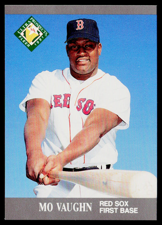 Mo Vaughn 1991 Ultra #387 Boston Red Sox