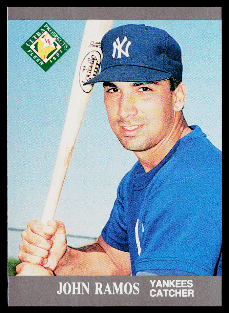 John Ramos 1991 Ultra #385 RC New York Yankees