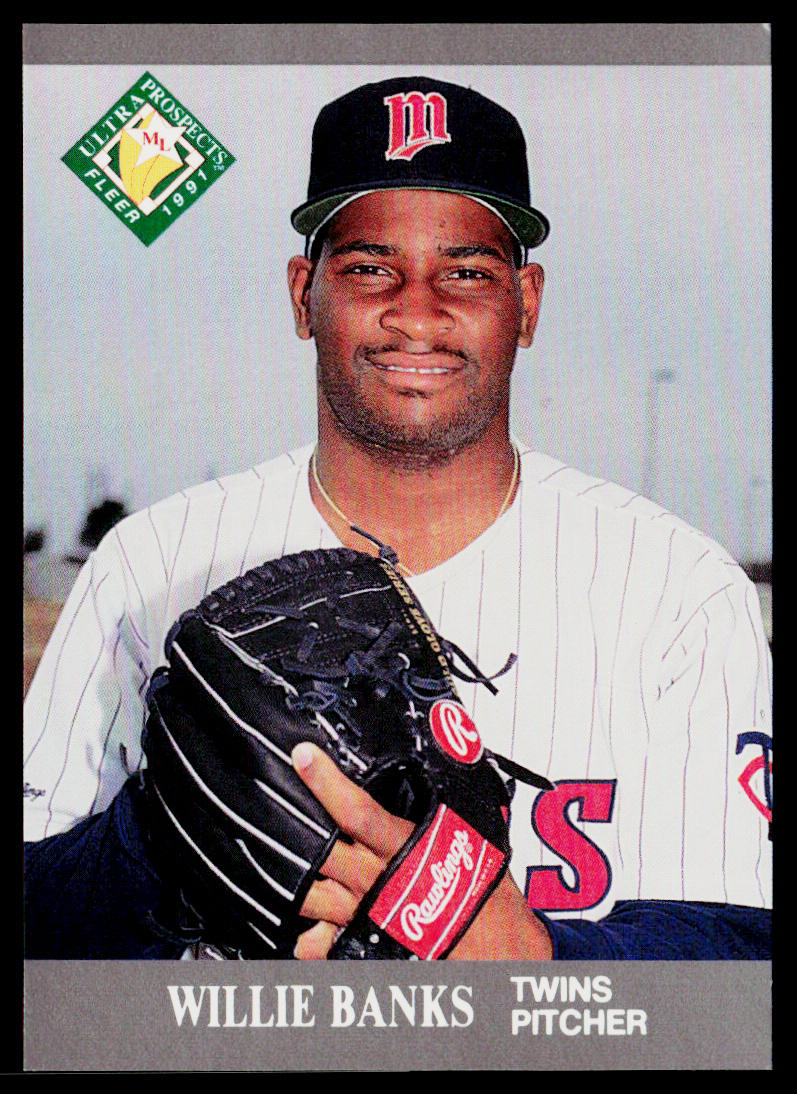Willie Banks 1991 Ultra #373 Minnesota Twins