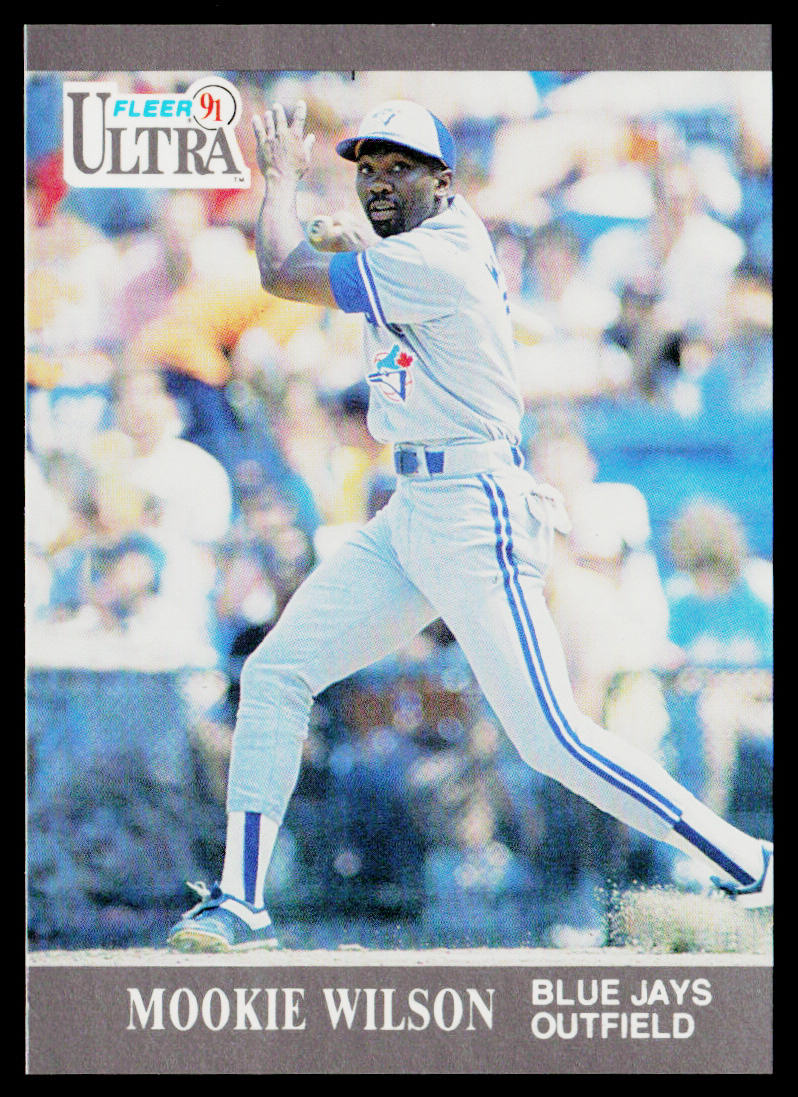 Mookie Wilson 1991 Ultra #372 Toronto Blue Jays