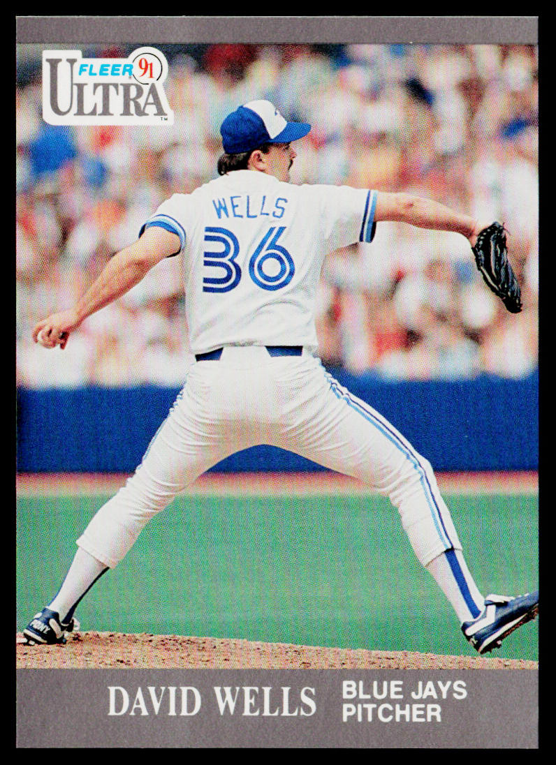David Wells 1991 Ultra #370 Toronto Blue Jays