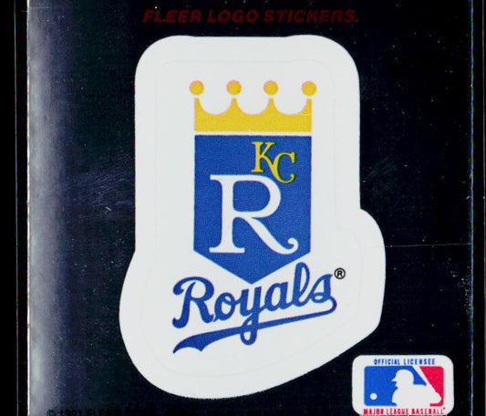 Kansas City Royals 1991 Ultra Team Logo Stickers #NNO Kansas City Royals