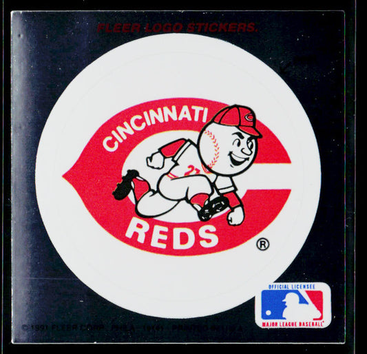 Cincinnati Reds 1991 Ultra Team Logo Stickers #NNO Cincinnati Reds