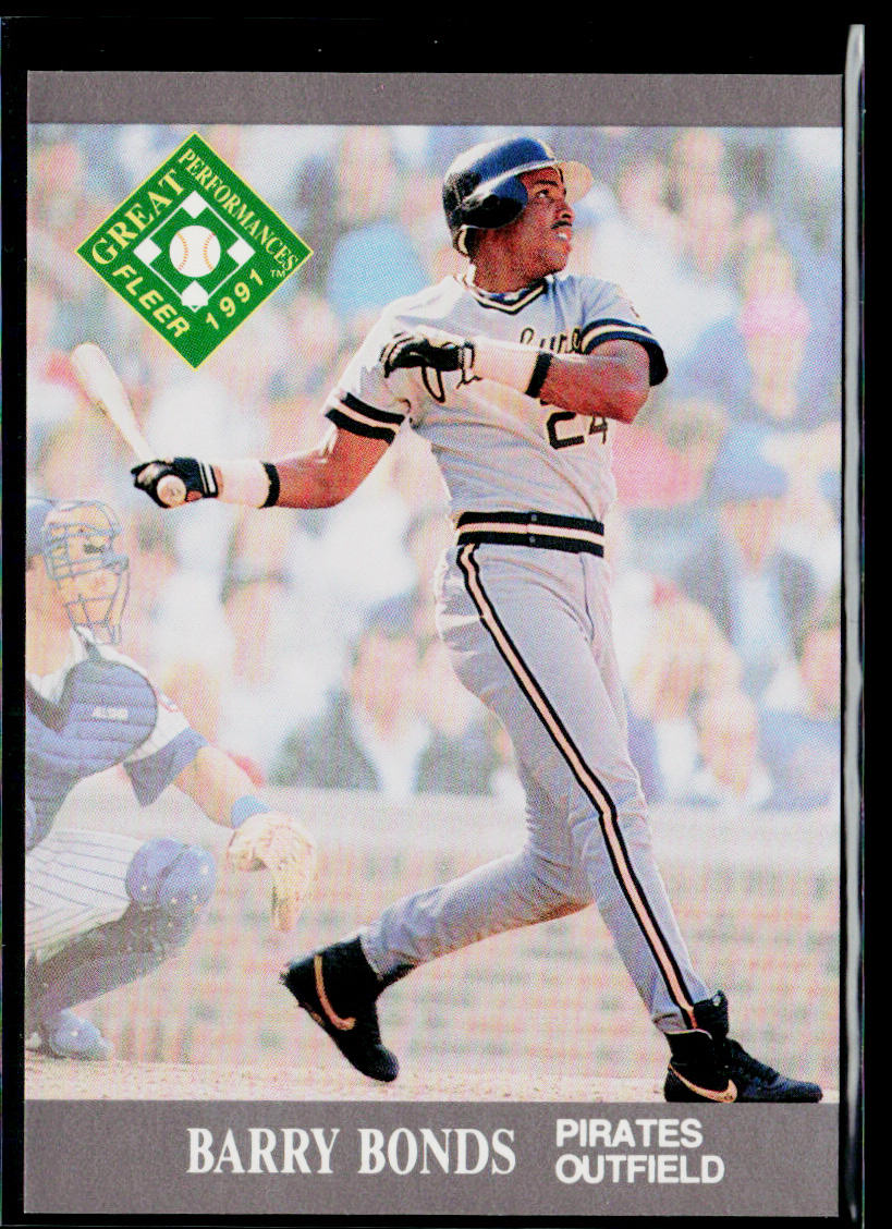 Barry Bonds 1991 Ultra #391 Pittsburgh Pirates