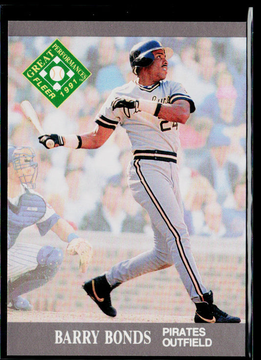 Barry Bonds 1991 Ultra #391 Pittsburgh Pirates