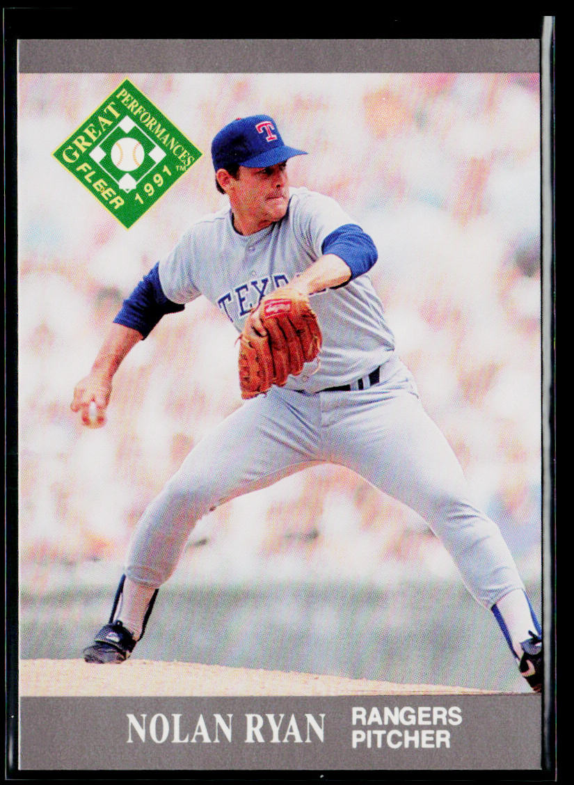 Nolan Ryan 1991 Ultra #395 Texas Rangers