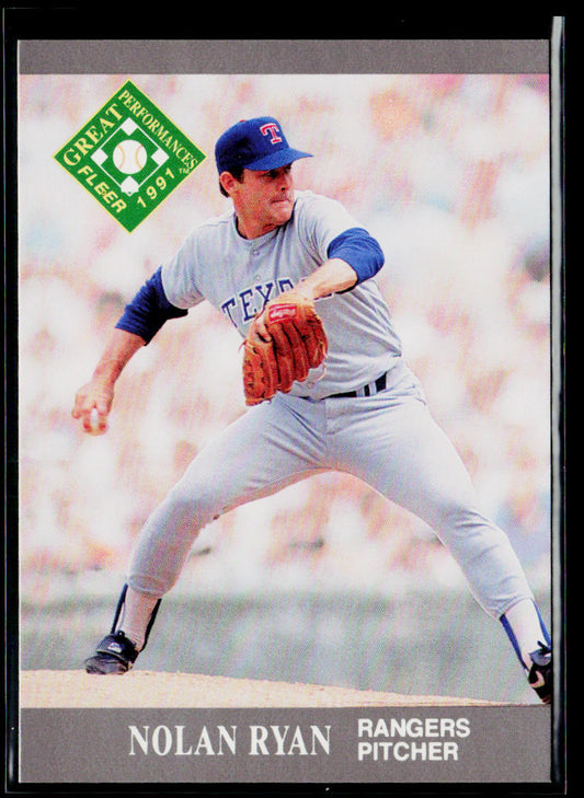 Nolan Ryan 1991 Ultra #395 Texas Rangers