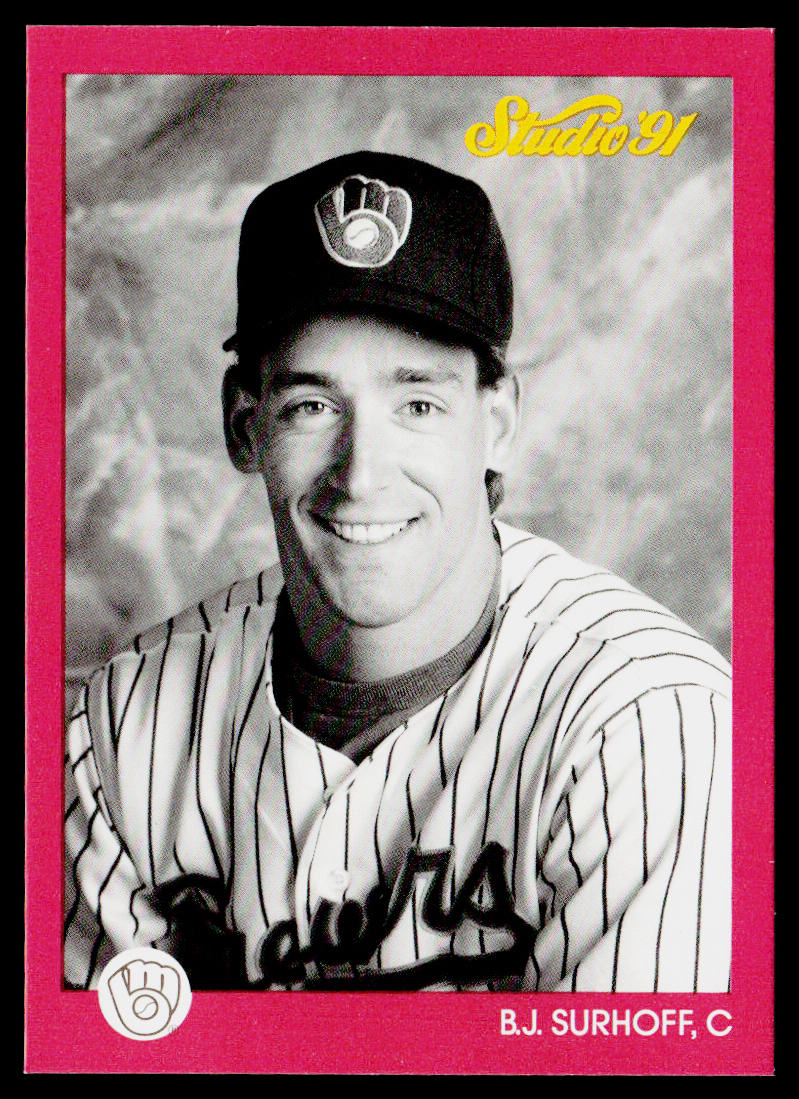 B.J. Surhoff 1991 Studio #78 Milwaukee Brewers