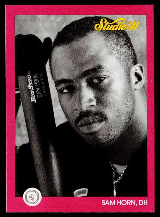 Sam Horn 1991 Studio #5 Baltimore Orioles