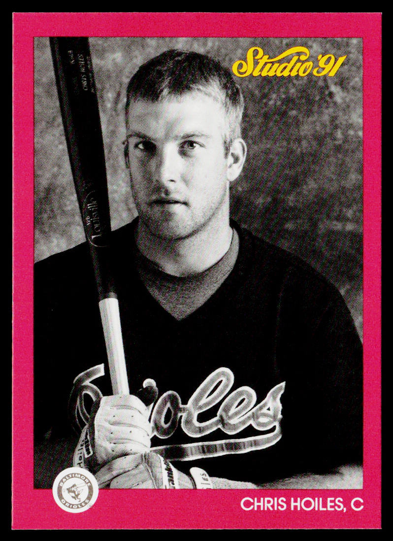 Chris Hoiles 1991 Studio #4 Baltimore Orioles