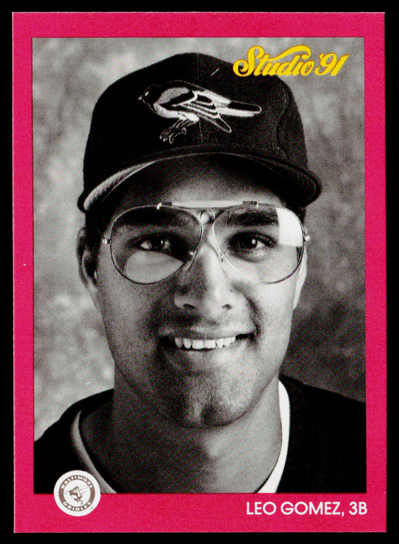 Leo Gomez 1991 Studio #3 Baltimore Orioles