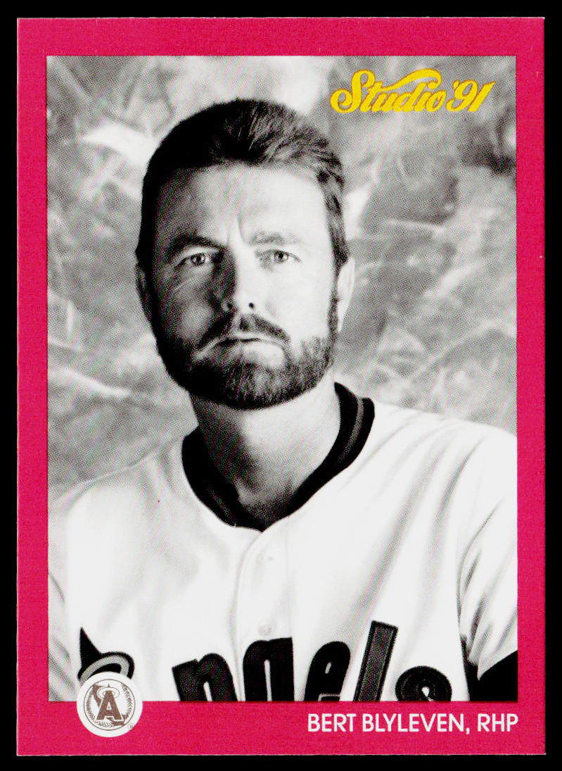 Bert Blyleven 1991 Studio #23 California Angels