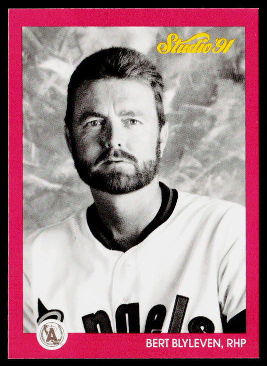 Bert Blyleven 1991 Studio #23 California Angels