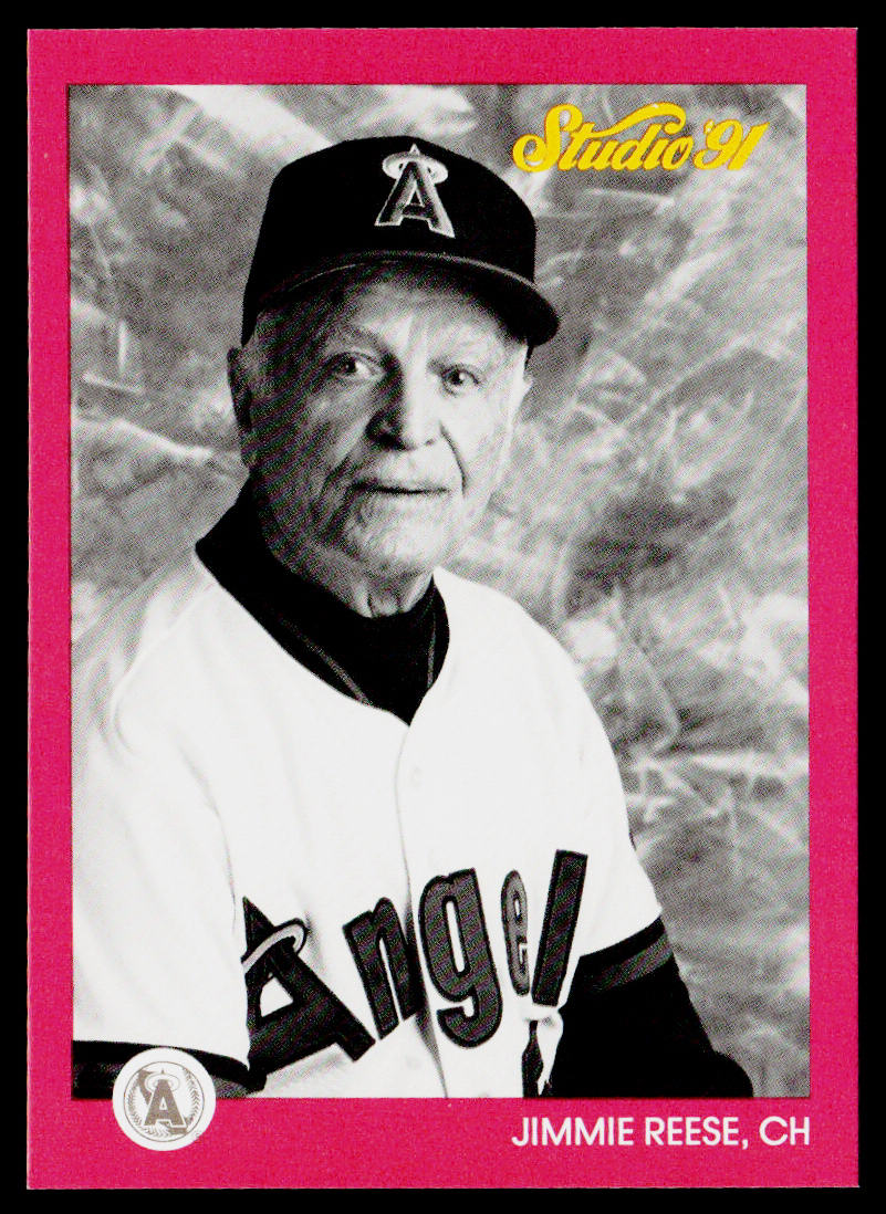 Jimmie Reese 1991 Studio #21 California Angels