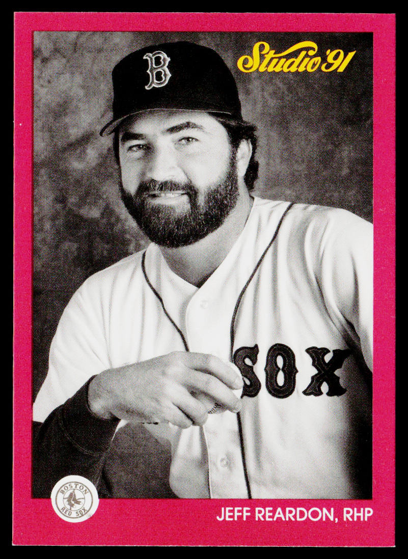 Jeff Reardon 1991 Studio #19 Boston Red Sox