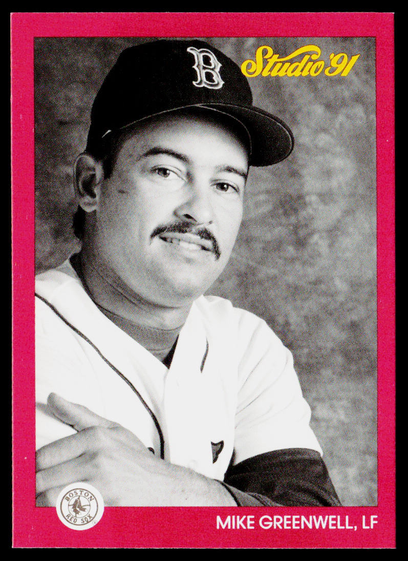 Mike Greenwell 1991 Studio #15 Boston Red Sox
