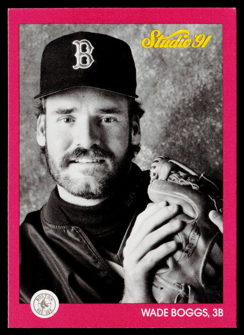 Wade Boggs 1991 Studio #11 Boston Red Sox