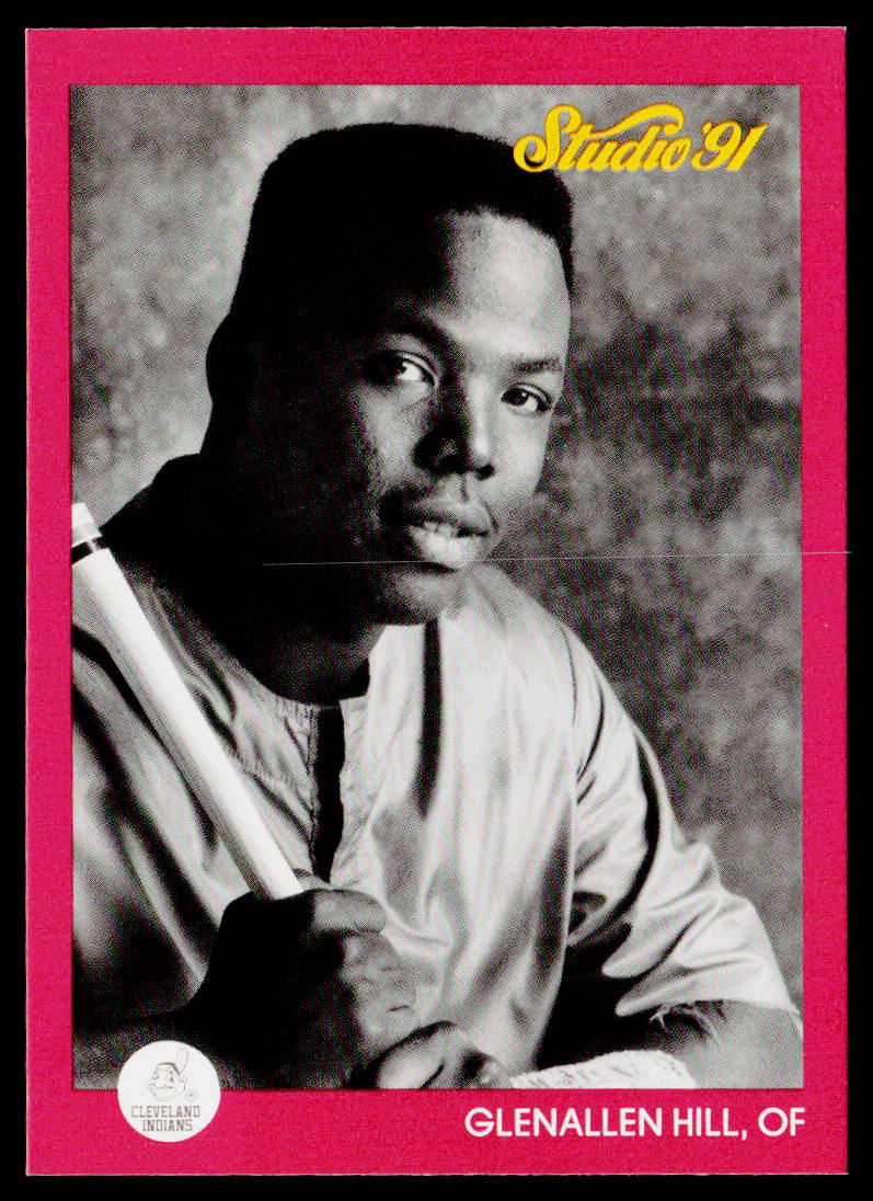 Glenallen Hill 1991 Studio #43 Cleveland Indians