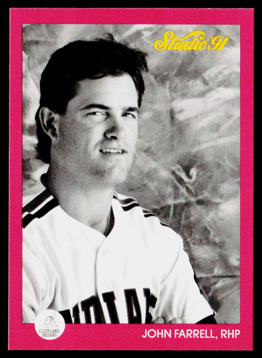 John Farrell 1991 Studio #42 Cleveland Indians