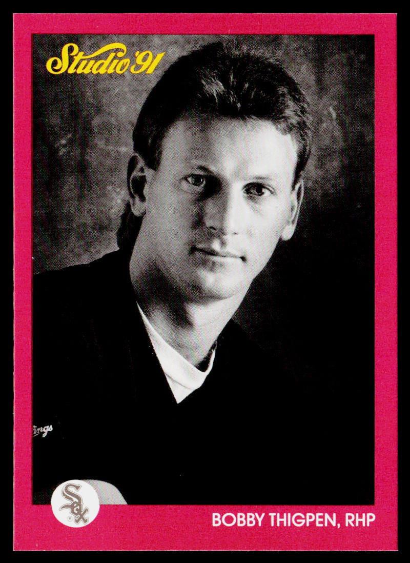 Bobby Thigpen 1991 Studio #39 Chicago White Sox