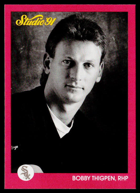 Bobby Thigpen 1991 Studio #39 Chicago White Sox