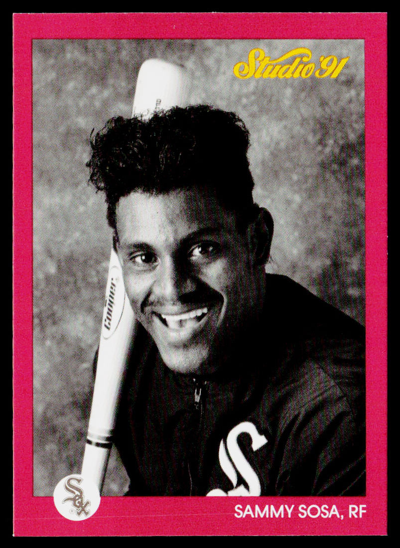Sammy Sosa 1991 Studio #38 Chicago White Sox