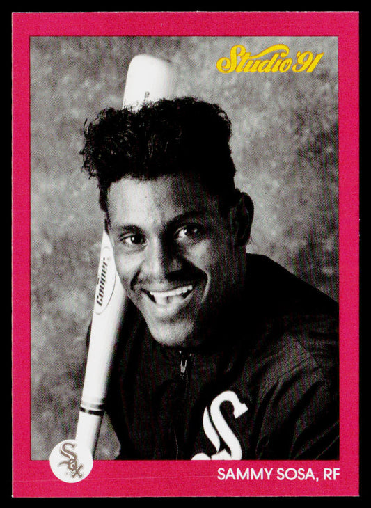 Sammy Sosa 1991 Studio #38 Chicago White Sox
